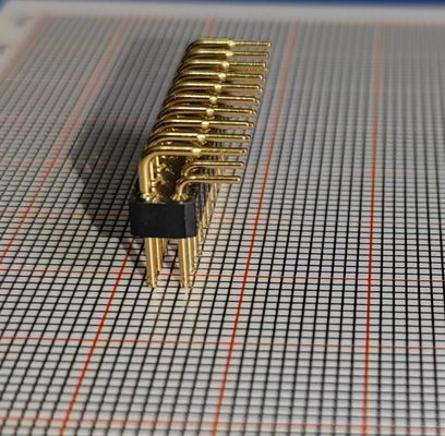 Terastor Round hole pin/Pin Header 2.54mm 2*10P Double bend 90 degrees