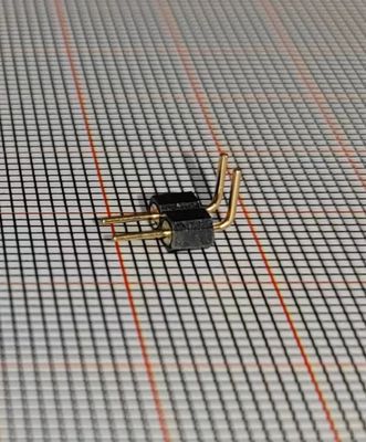 Terastor Round hole pin/Pin Header 2.54mm 1*2P Single bend 90 degrees